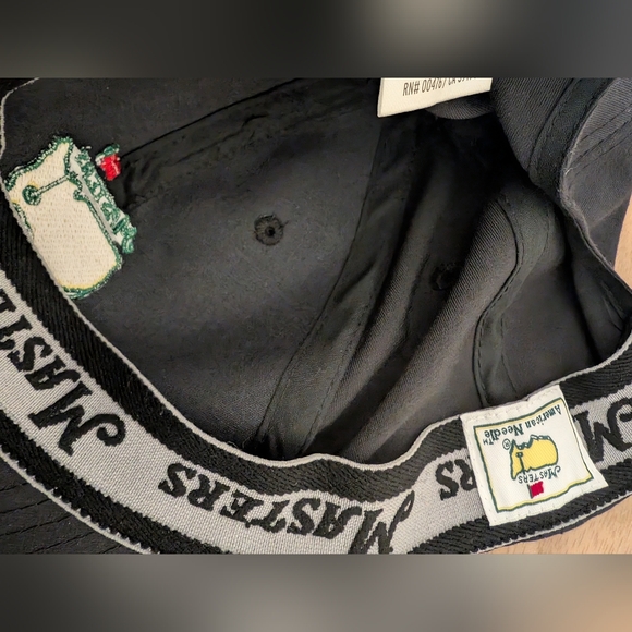 Official and Authentic Black Masters Tech Hat Brand New - Picture 5 of 5